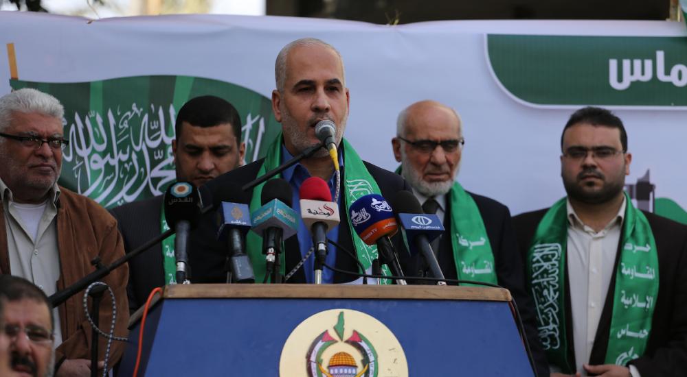 الناطق باسم حماس فوزي برهوم