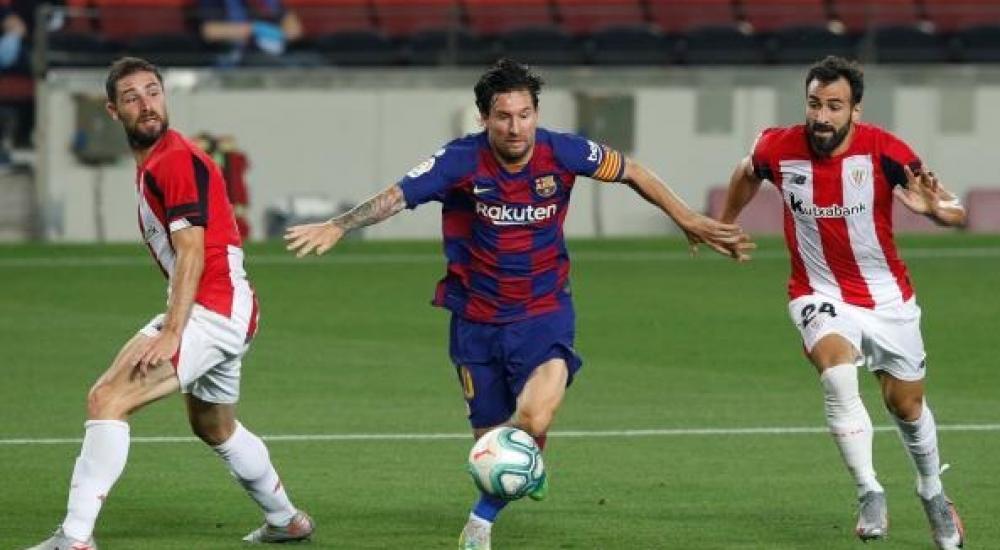 جانب من المباراة