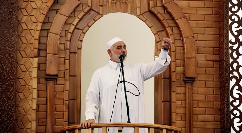 هنية خلال خطبة الجمعة اليوم