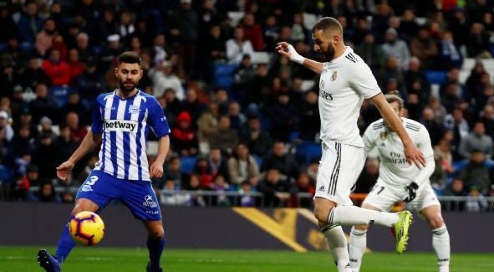 جانب من المباراة