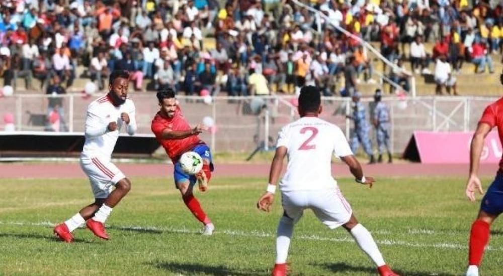 جانب من المباراة