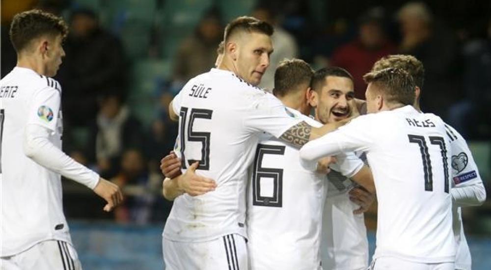 فرحة منتخب ألمانيا