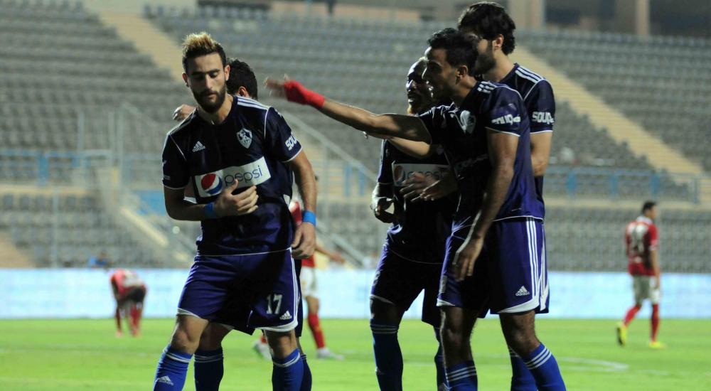 الزمالك لعب بالأزرق أمام الأهلي في نهائي كأس مصر 2015