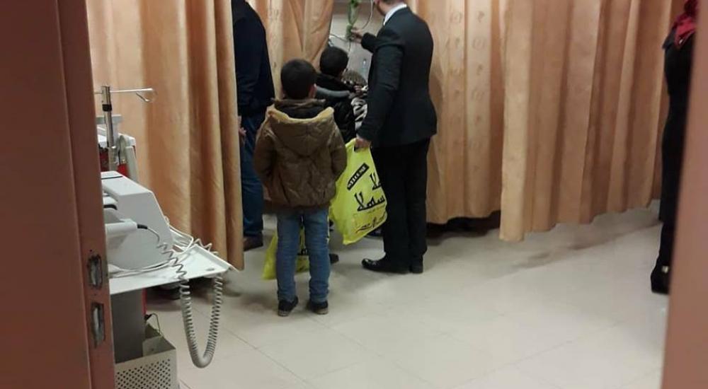 احتفال مواطن بعيد ميلاده