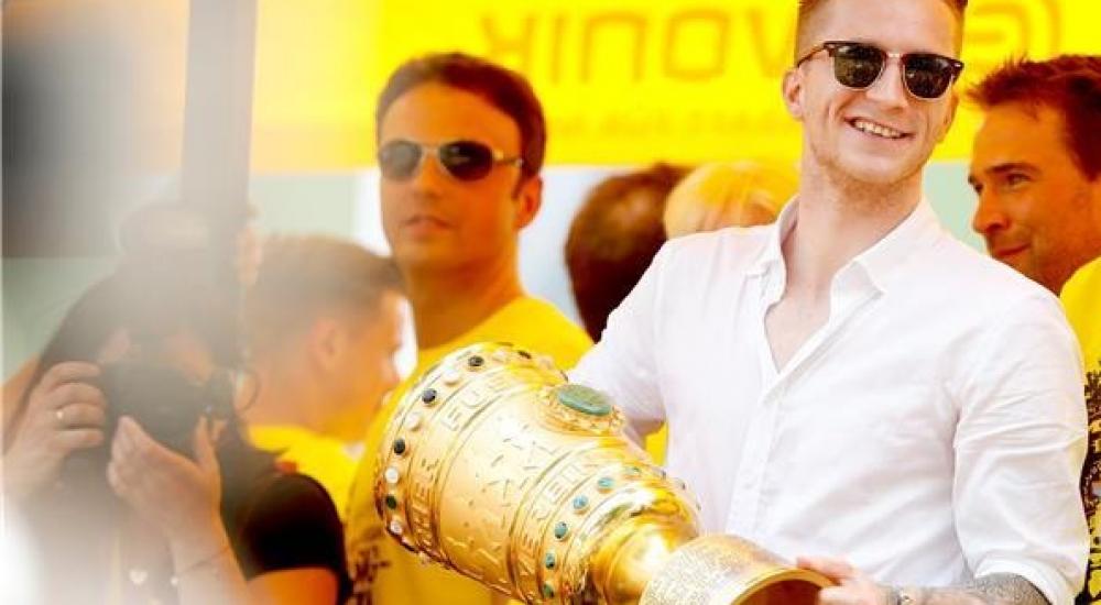 ماركو رويس تعرض لإصابة في نهائي كأس ألمانيا