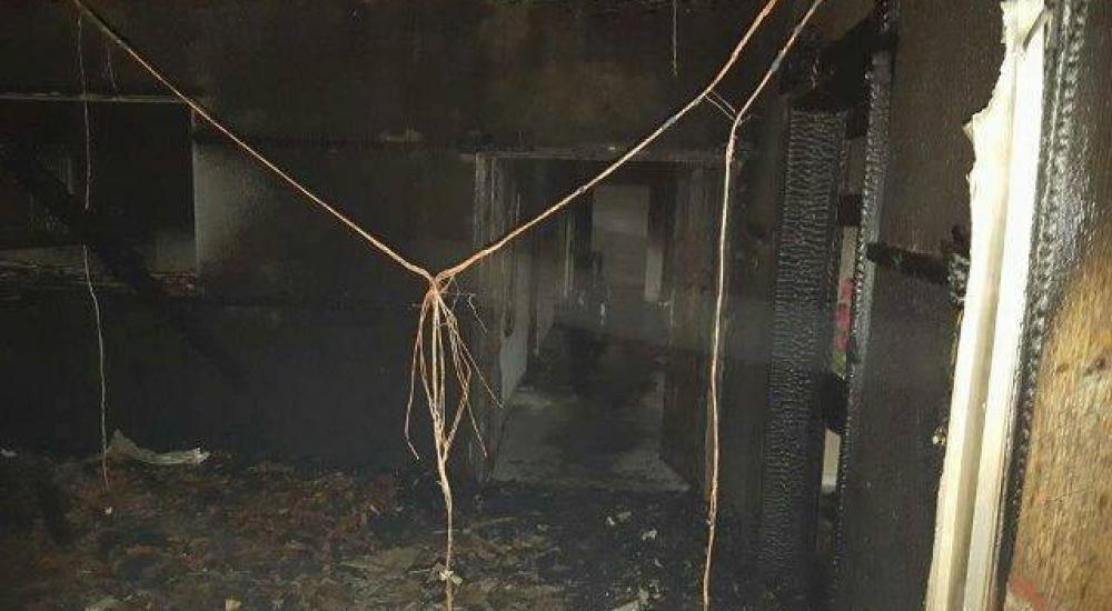 منزل عائلة دوابشة المحترق