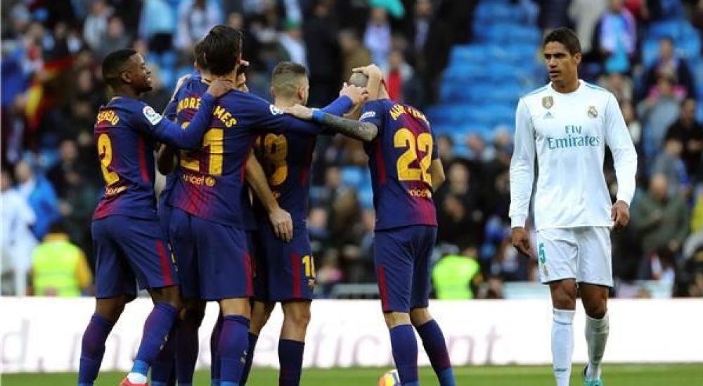 برشلونة سجل 120 هدفًا في 39 مباراة بالليجا عام 2017