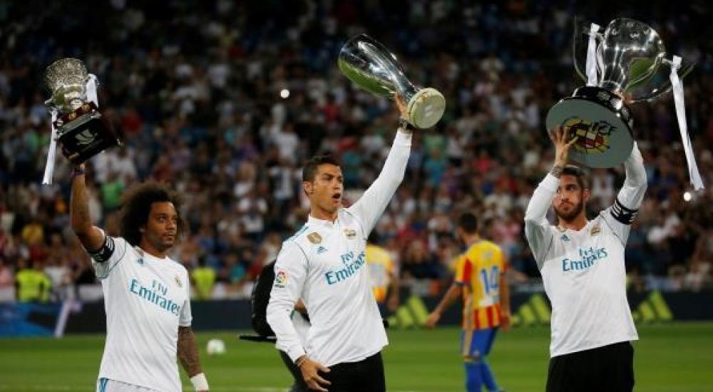 ريال مدريد تسيد أوروبا والليجا الموسم الماضي