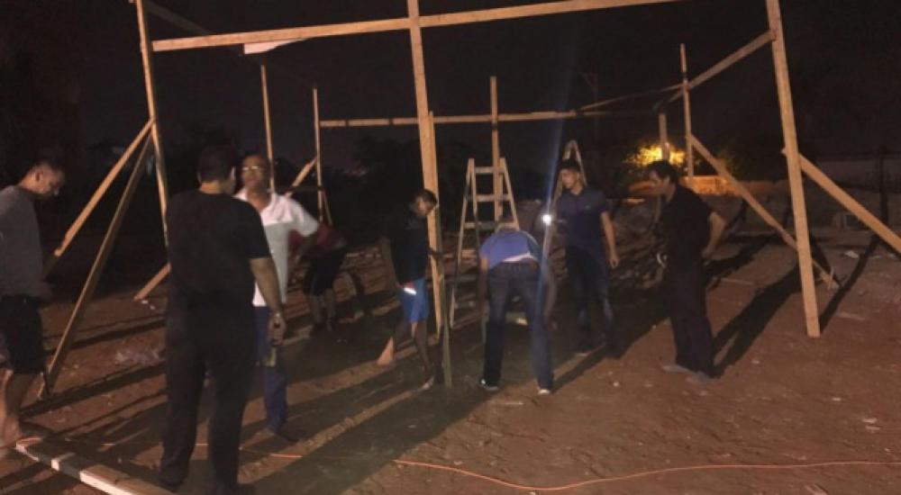 خيمة اعتصام