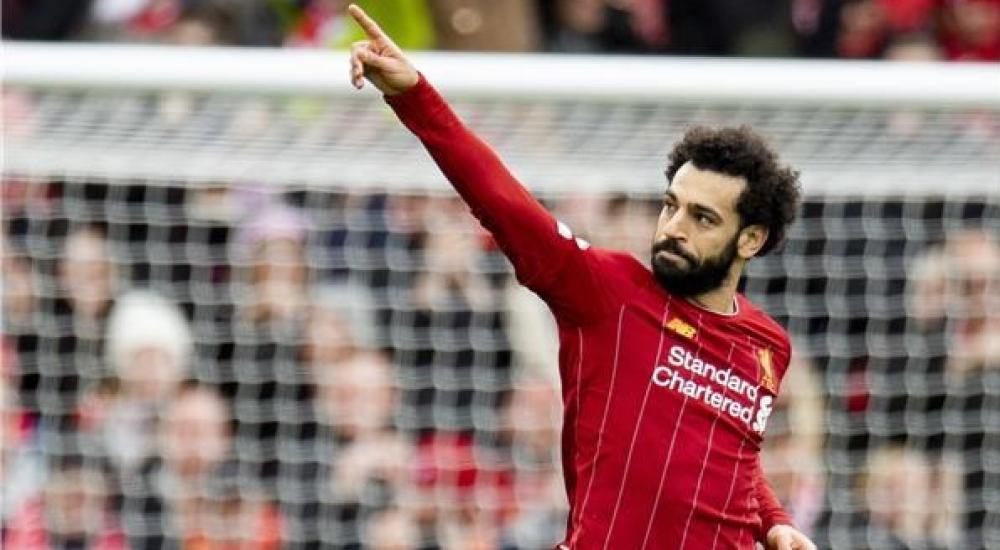 صلاح سجل الهدف الأول لليفربول