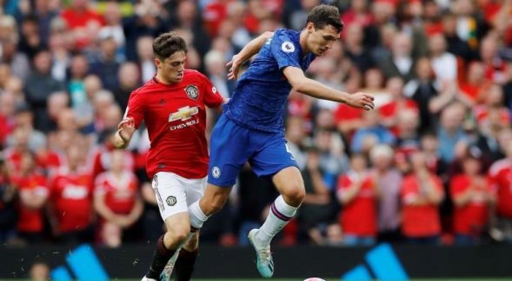 جانب من مباراة سابقة بين تشيلسي ومانشستر يونايتد