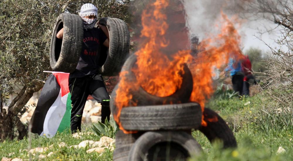 مواجهات مع الاحتلال بكفر قدوم قرب نابلس اليوم (صفا)