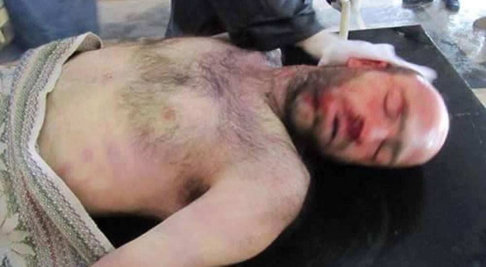 مسؤول مؤسسة بصمة في مخيم اليرموك بدمشق فراس حسين الناجي