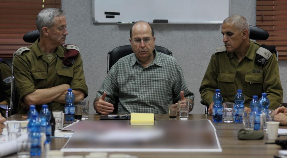 وزير الجيش الإسرائيلي موشي يعلون