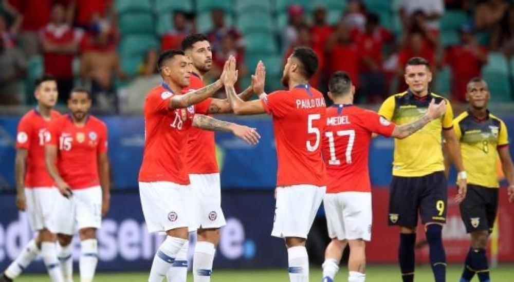 فرحة تشيلي بالفوز