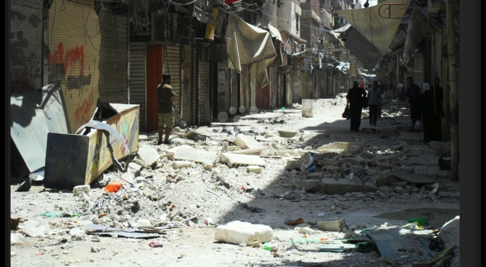 دمار مخيمات سوريا (الارشيف)