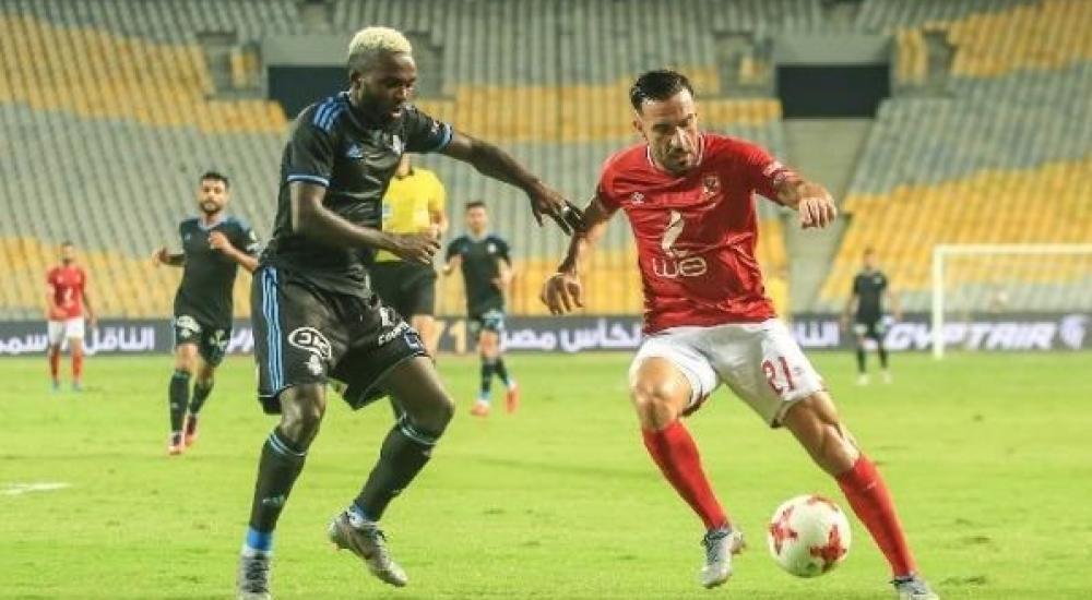 جانب من المباراة