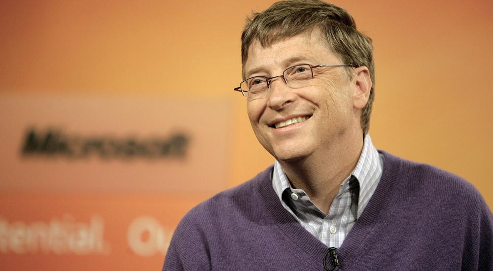 رجل الأعمال والمبرمج وصاحب الأعمال الخيرية وأغنى رجل في العالم، بيل غيتس
