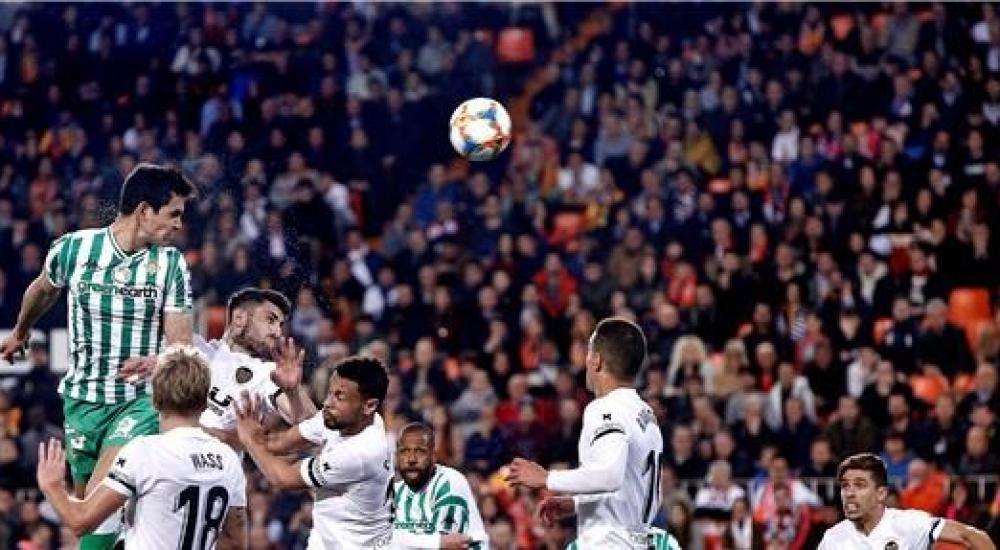 جانب من المباراة