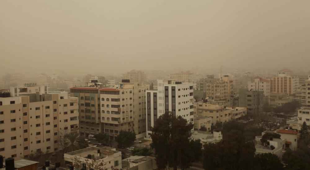 مشهد عام لمدينة غزة