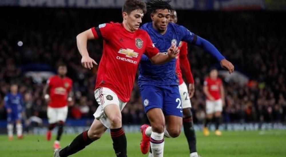 جانب من مباراة سابقة بين اليونايتد وتشيلسي