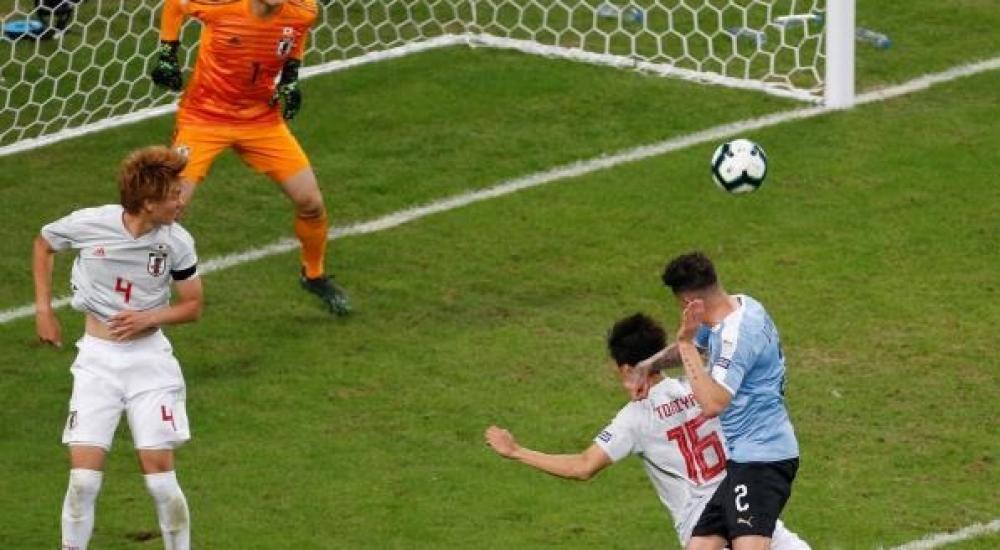 هدف التعادل لأوروجواي