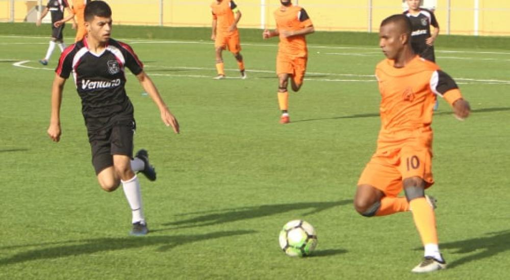 جانب من مباراة شباب واتحاد خانيونس