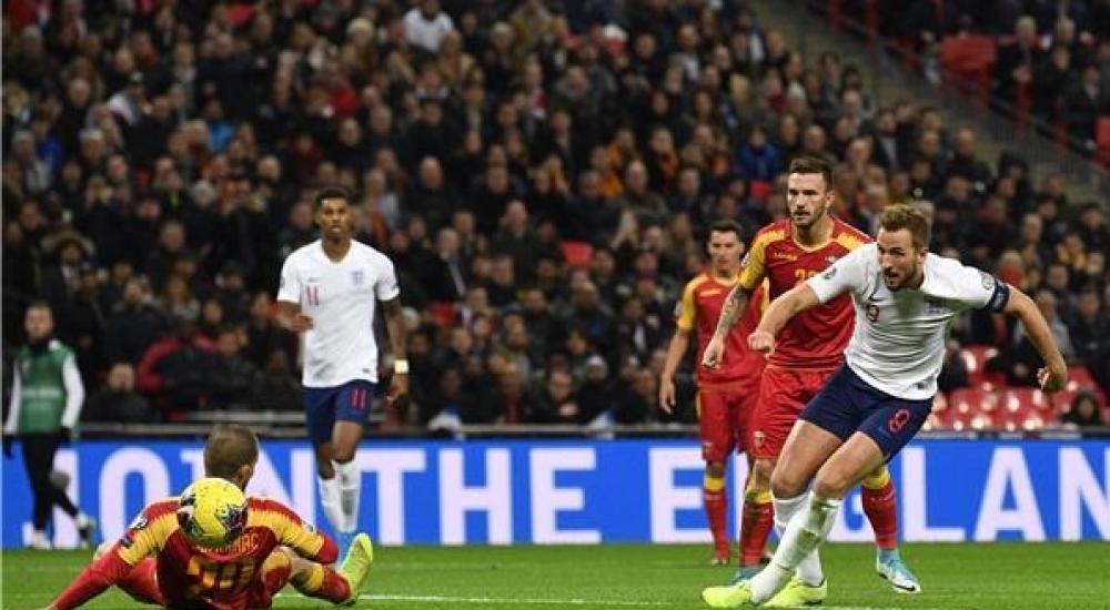 هاري كين سجل هاتريك في المباراة