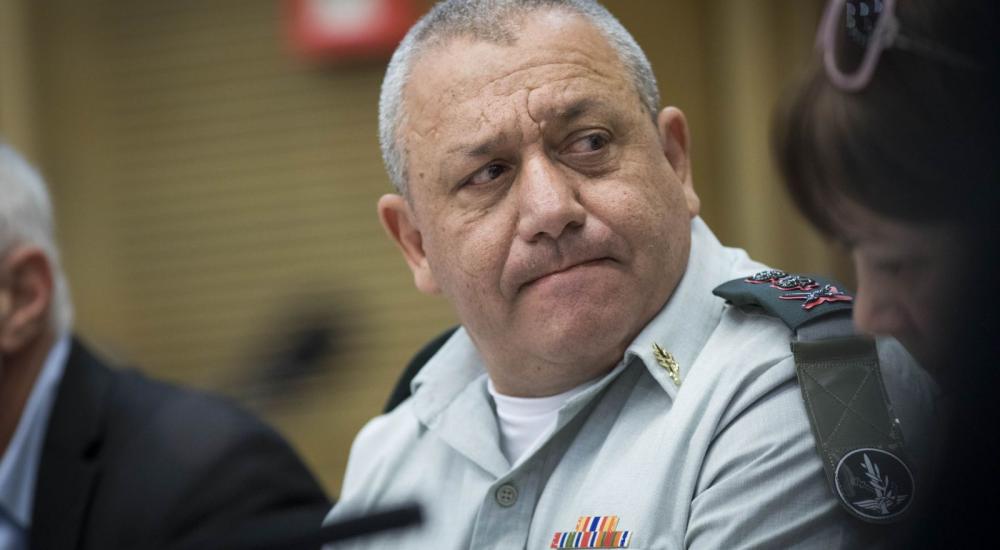 رئيس هيئة أركان جيش الاحتلال غادي آيزنكوت