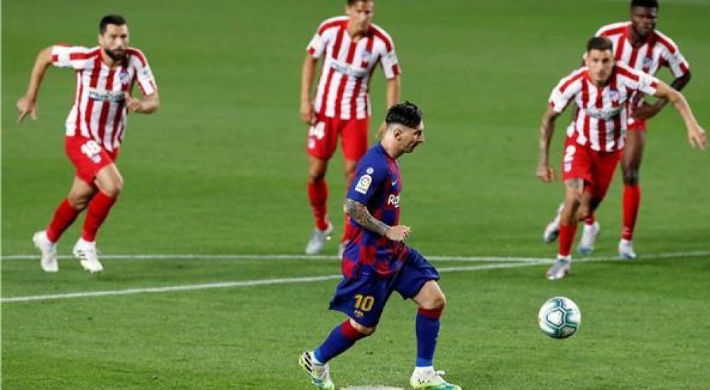 جانب من المباراة