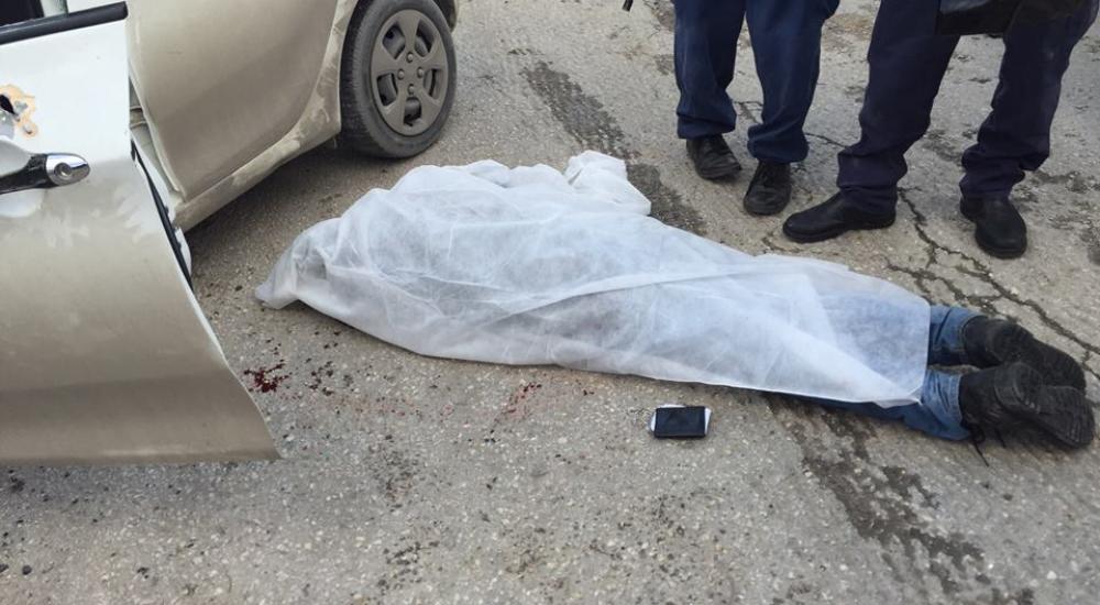جانب من عملية الدهس التي أصيب بها 4 مستوطنين واستشهد منفذها