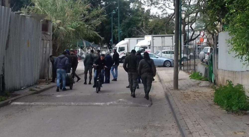 يافا مداهمة حي