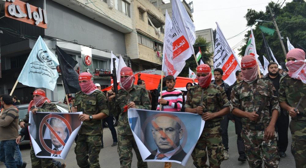 مسيرة جماهيرية حاشدة في غزة تنديداً بالفيتو الأمريكي في مجلس الأمن6