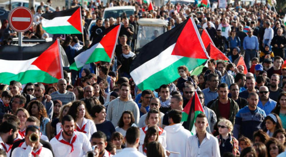 آلاف الفلسطينيين يحيون ذكرى يوم الأرض -%28 ارشيفية %29