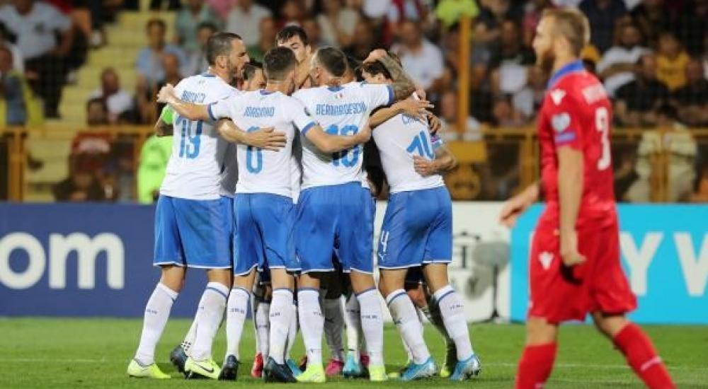 فرحة منتخب إيطاليا