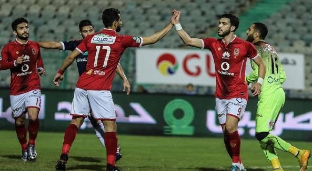 الأهلي فاز برباعية نظيفة