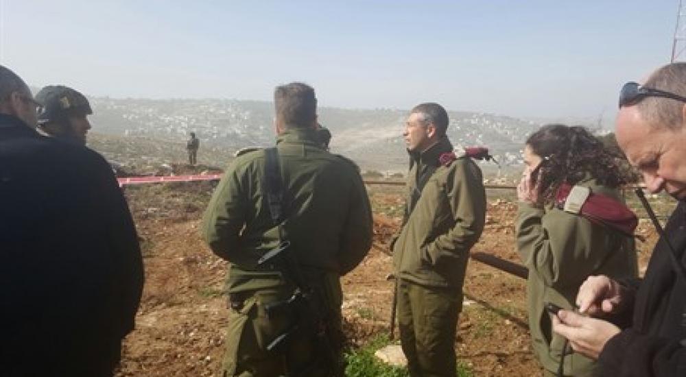 فلسطينيًا يحمل سكينًا تسلل للمستوطنة