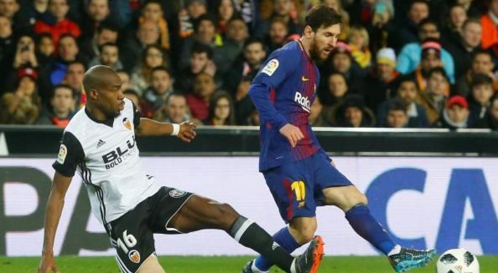 برشلونة فاز في الإياب بهدفين نظيفين