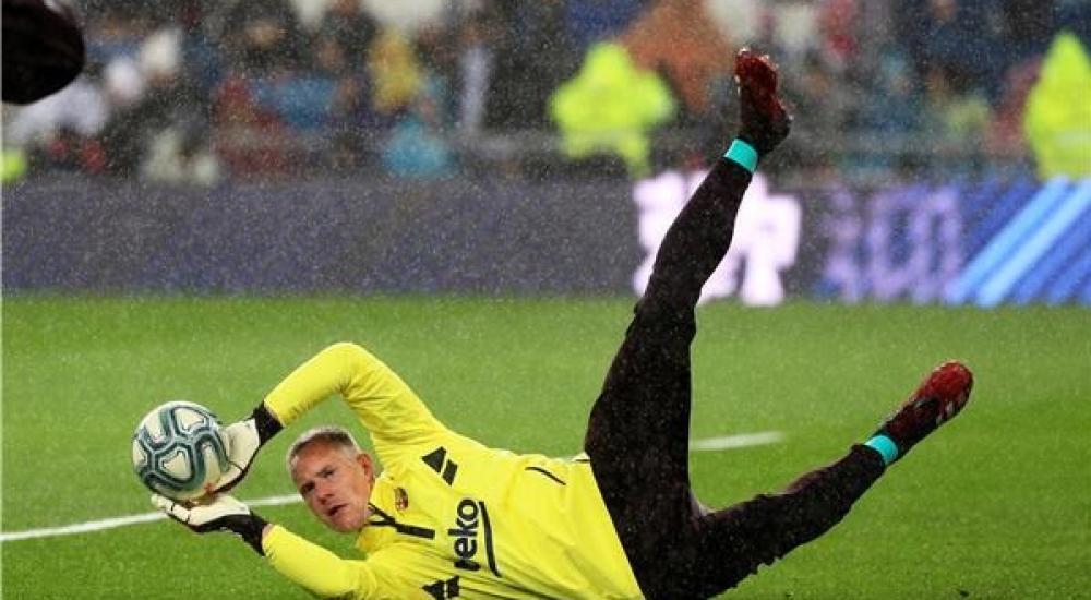 حارس المرمى الألماني مارك أندريه تير شتيجن