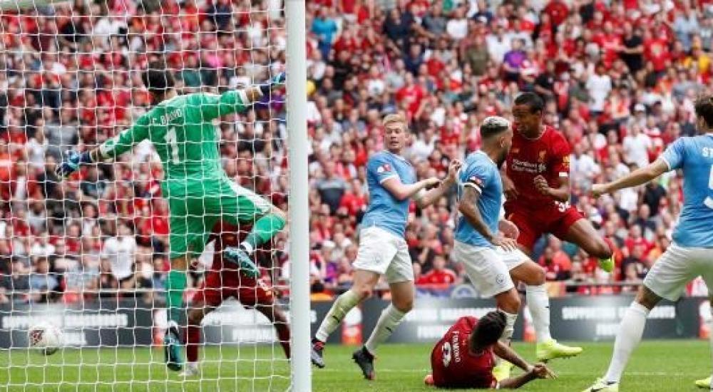 جانب من المباراة