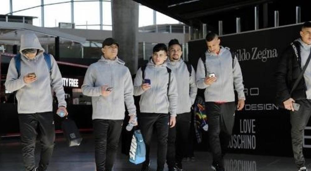 جانب من وصول البعثة للدمام