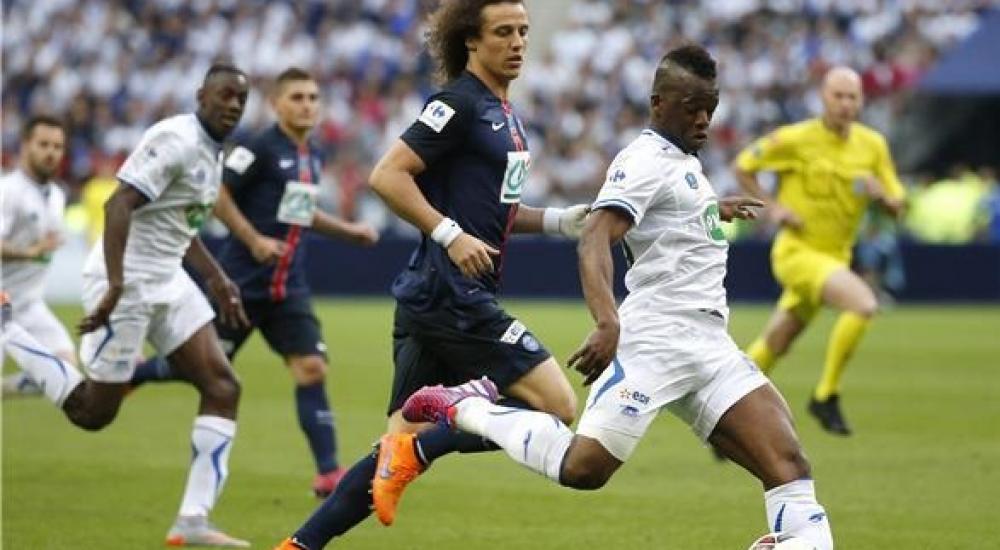 باريس سان جيرمان فاز بهدف نظيف على أوكسير في نهائي الكأس