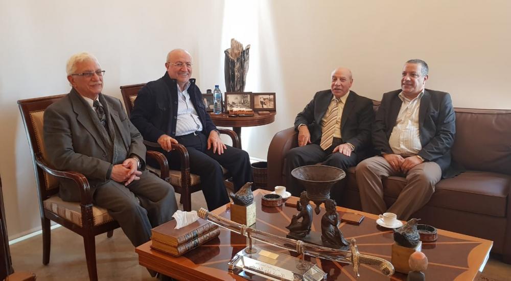 الجبهة الديمقراطية وغازي العريضي