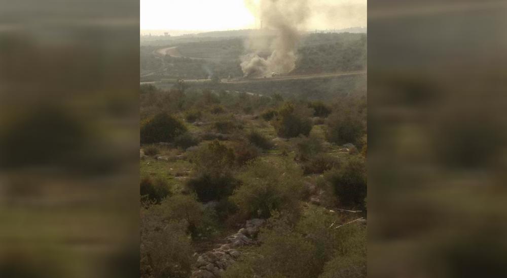 جانب من المواجهات في قفين