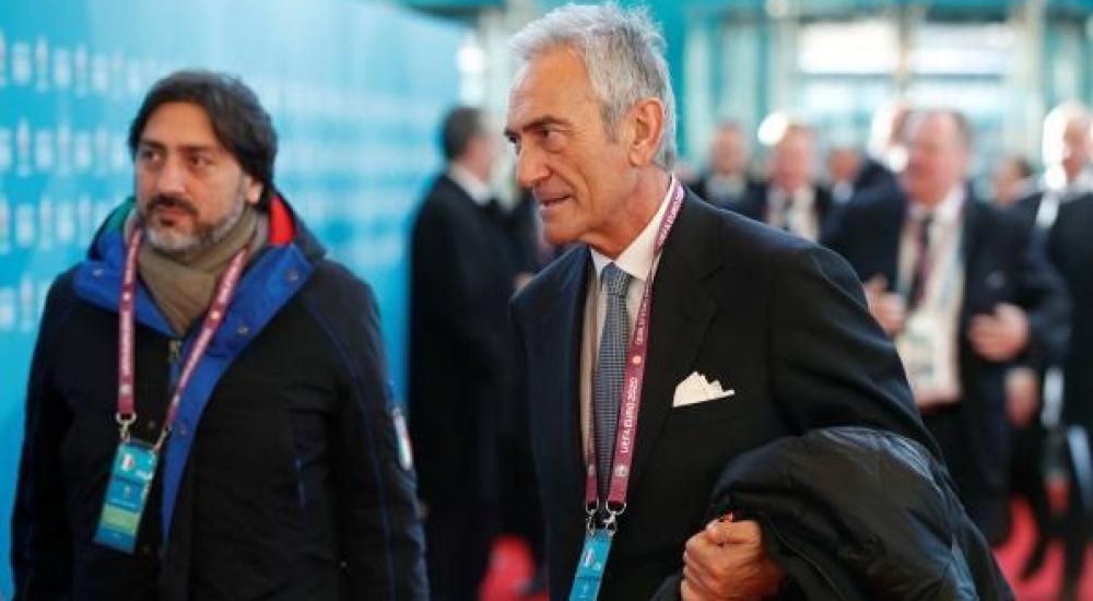 رئيس الاتحاد الإيطالي لكرة القدم جابرييلي جرافينا