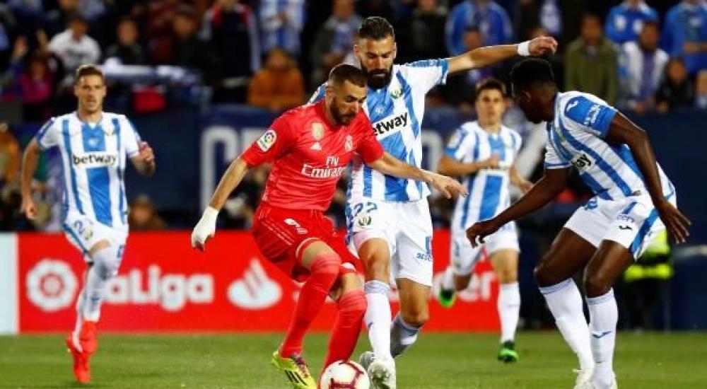 جانب من المباراة