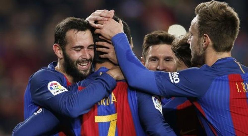 لاعبو برشلونة