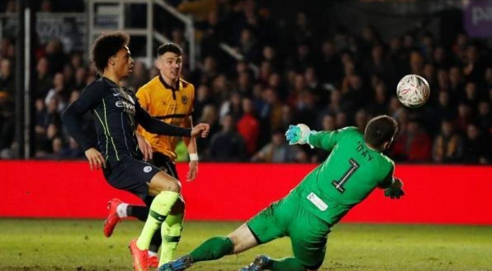 جانب من المباراة