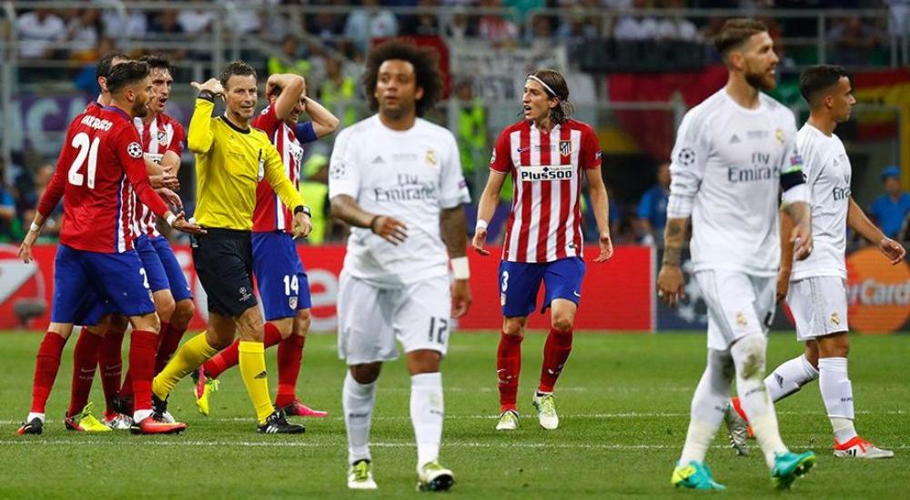 ريال وأتلتيكو مدريد لعبا نهائي البطولة وجهاً لوجه