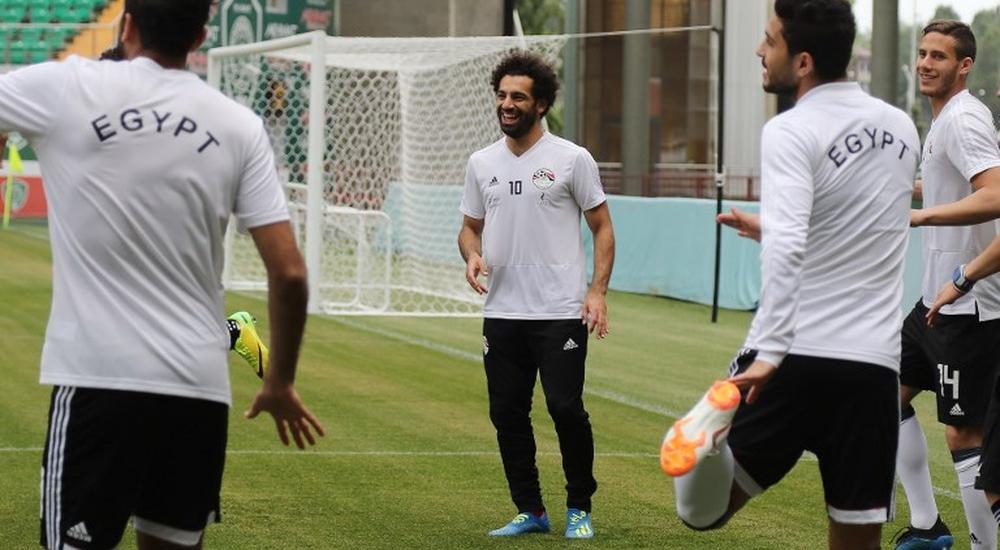صلاح خاض تدريب منتخب مصر الجماعي يوم السبت